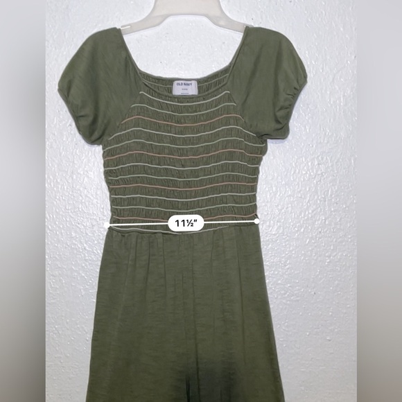 Old Navy Juniors olive green romper size XL - Picture 3 of 9